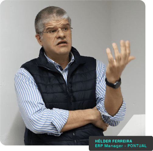 Hélder Ferreira ERP Manager Pontual