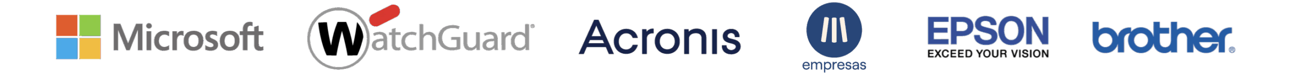 meo microsoft watchguard acronis epson brother logos scaled