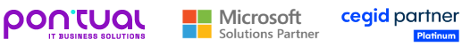pontual microsoft cegid partners logos