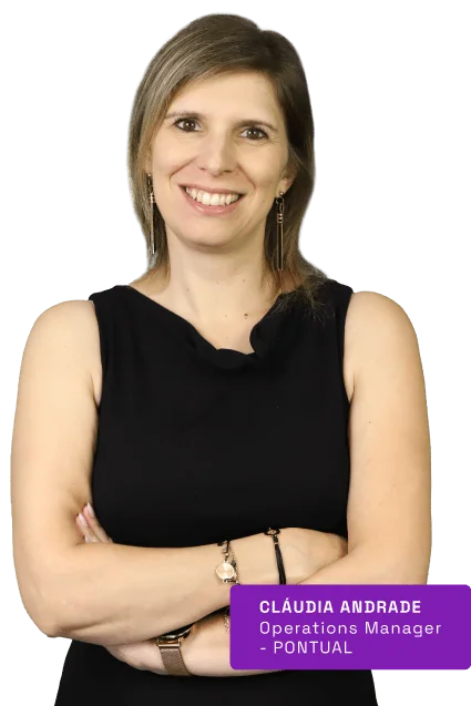 claudia andrade operations manager pontual it